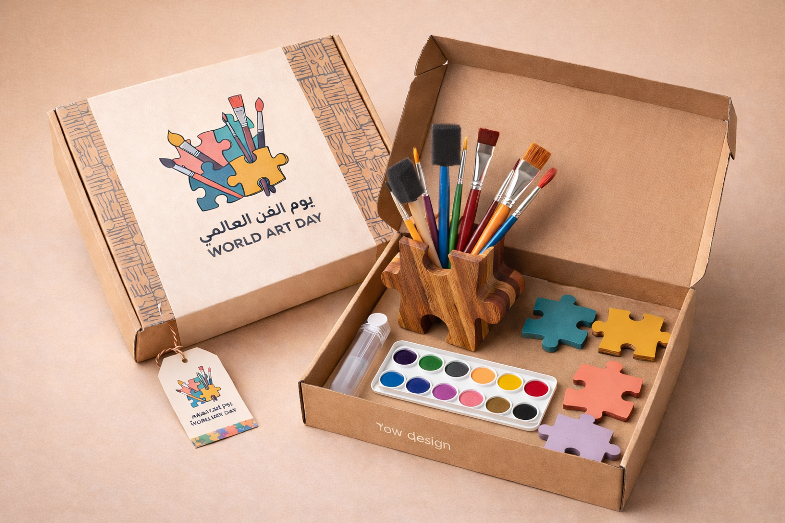 Art Day Puzzle Painting Kit