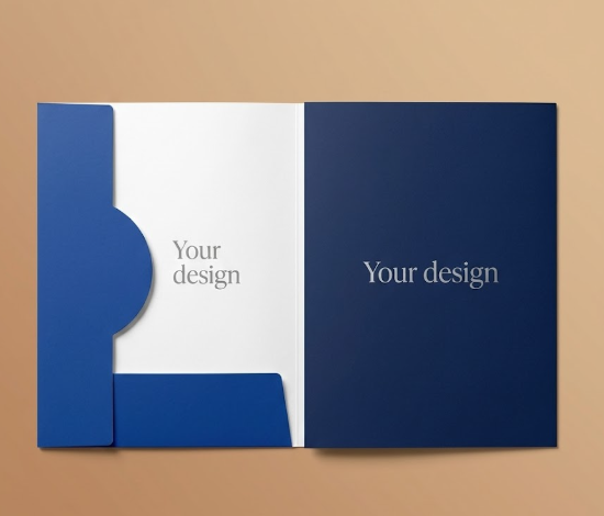 Blue Paper File