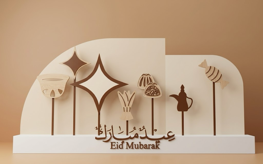 Eid Mubarak Decorative Stand