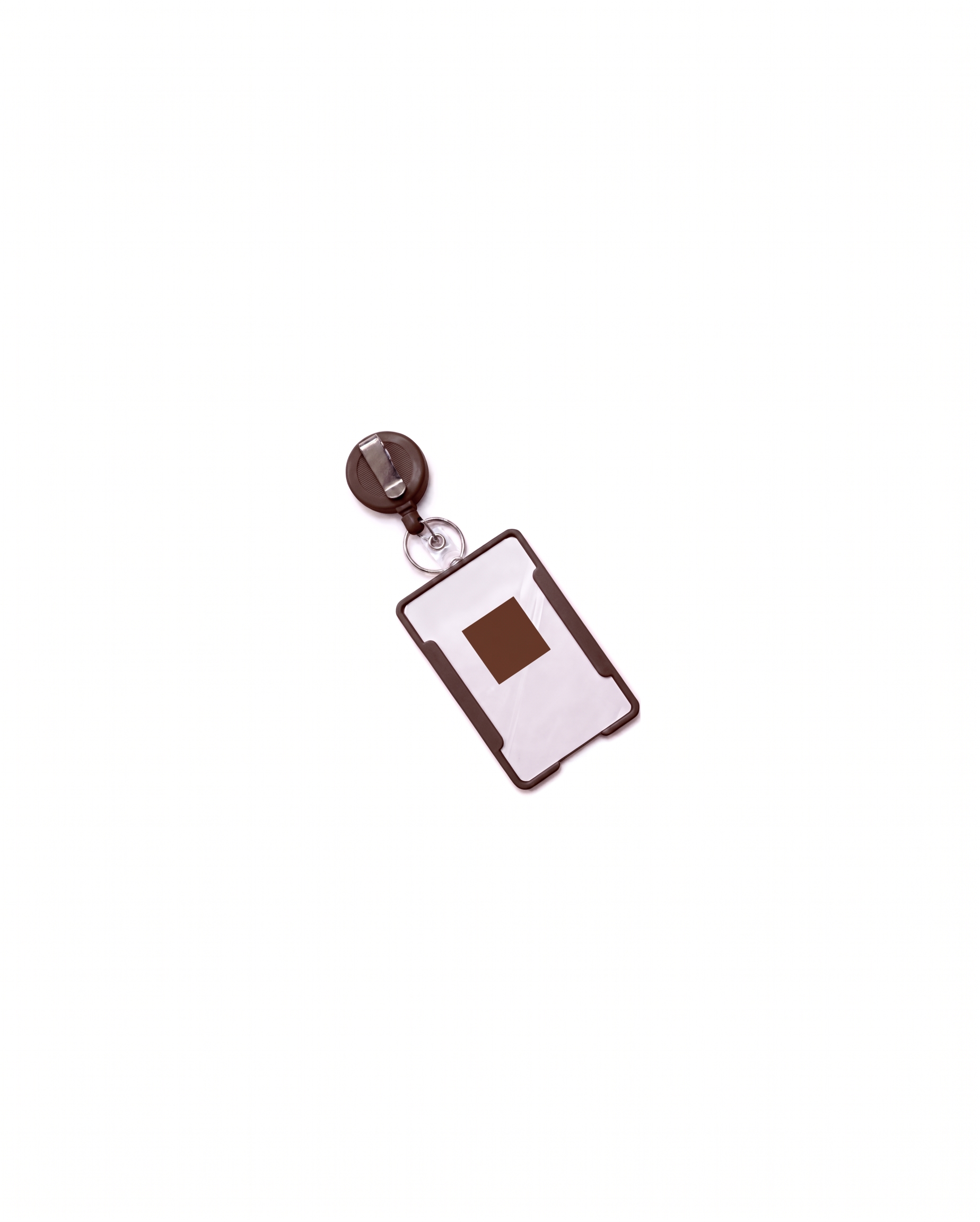 Badge with Holder & Plastic Card