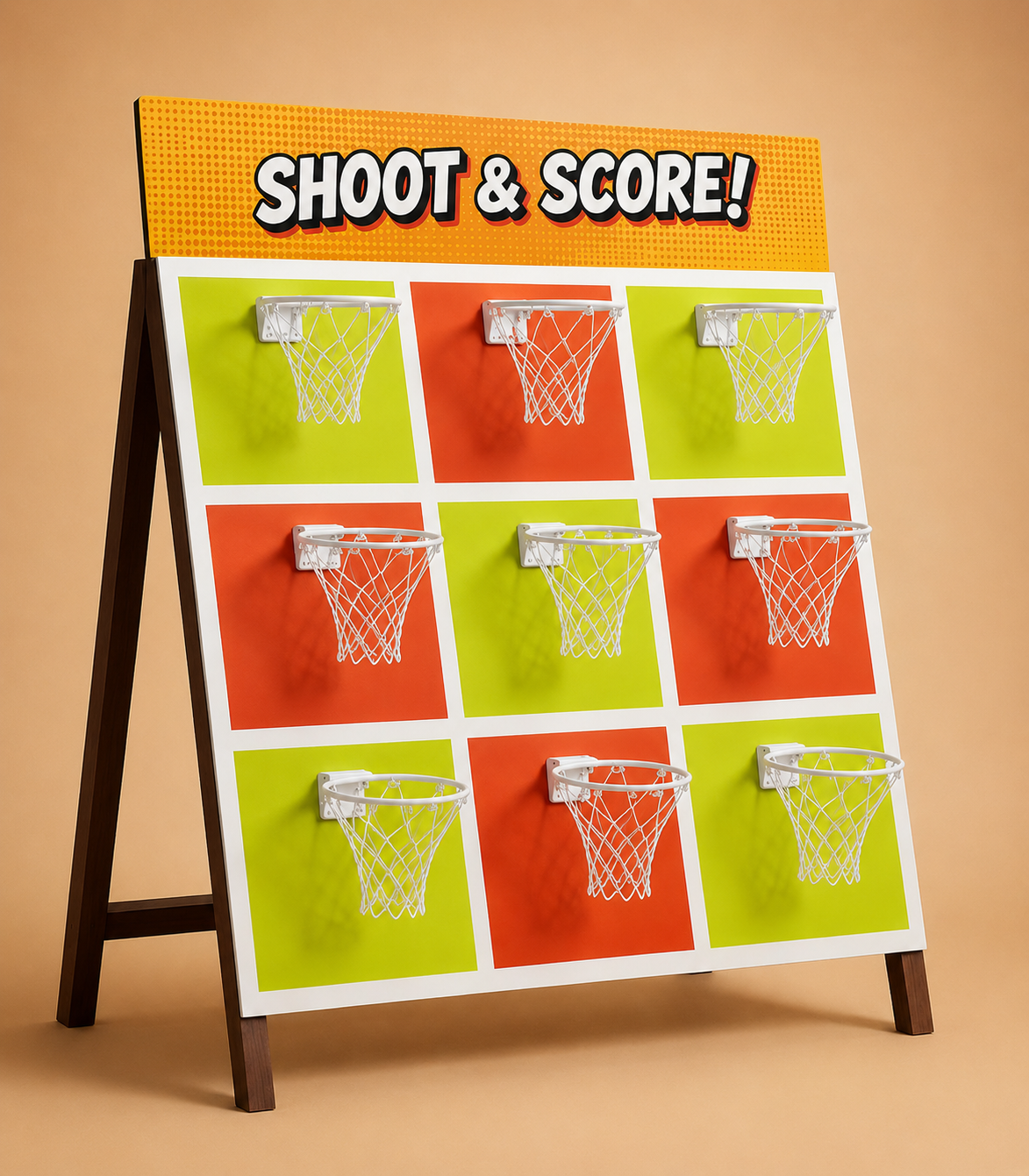 Interactive Basket Toss Game