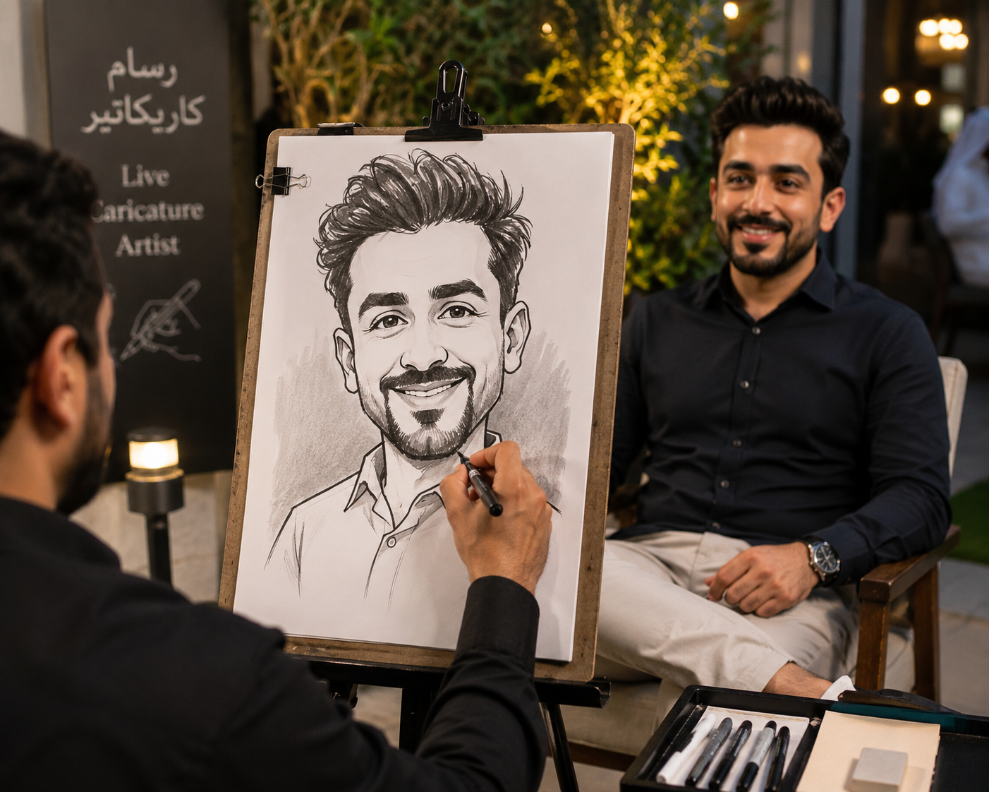 Caricature Artist Experience