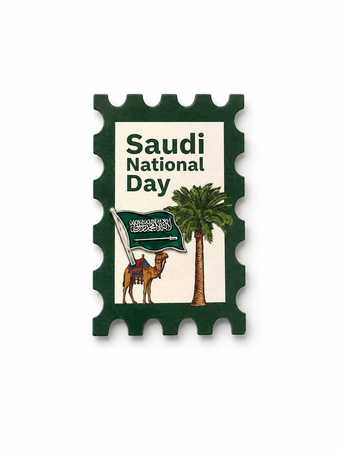 Saudi Flag Pin