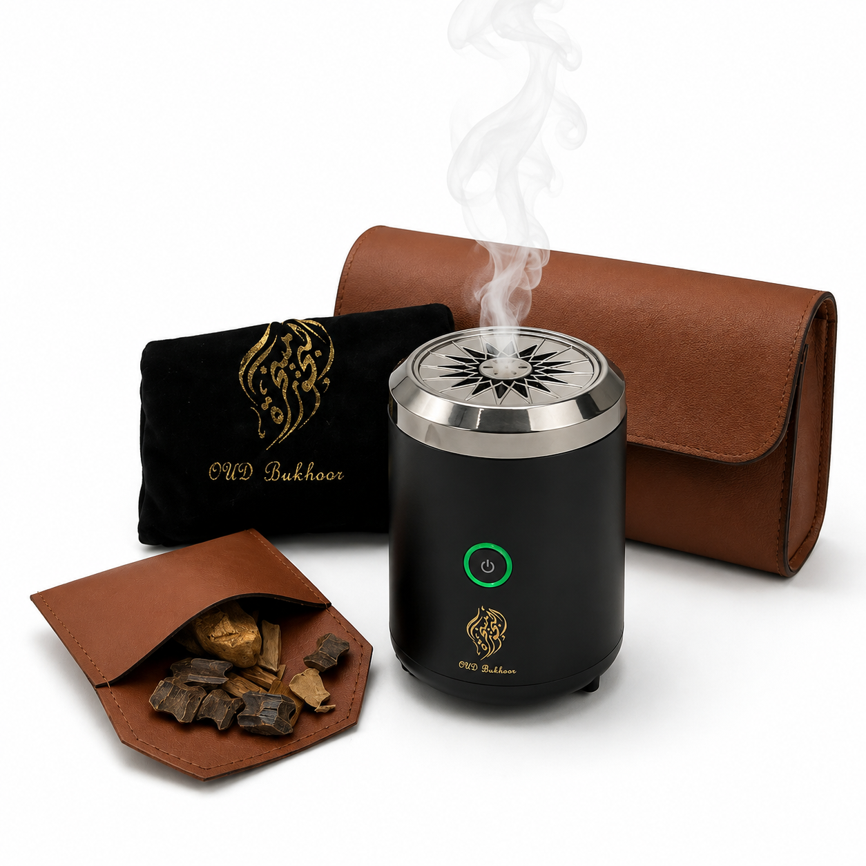 Leather Oud Hospitality Set